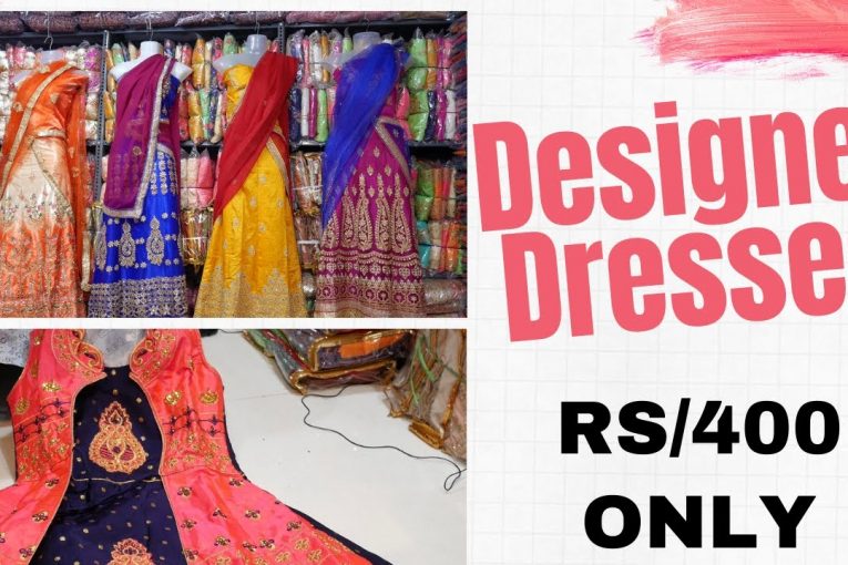 LONG FROCK@400 I Half Sarees, Punjabi Suits, Stone Work  I Charminar shopping I Fashion Trends I