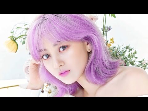 TWICE JIHYO [ PURPLE HAIRSTYLE]