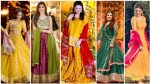 Latest Mehndi Dresses | Mehndi dress Designing Ideas|Mehndi Dress colour combination for Bridesmaids