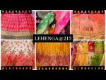 Fancy lehenga@215 I Half Saree I Ready made Dresses I Madina Market I Fashion Trends I