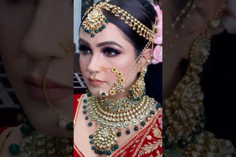 My gorgeous bride | Makeup by Parul garg best Makeup Artist in Delhi NCR #shorts