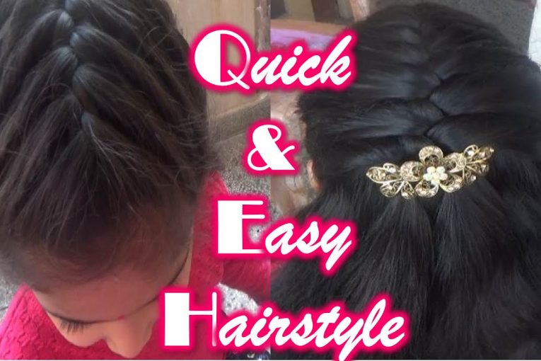 Easy Cute hairstyle for girls | Simple Hairstyle | French Braid | Beautiful Hairstyle