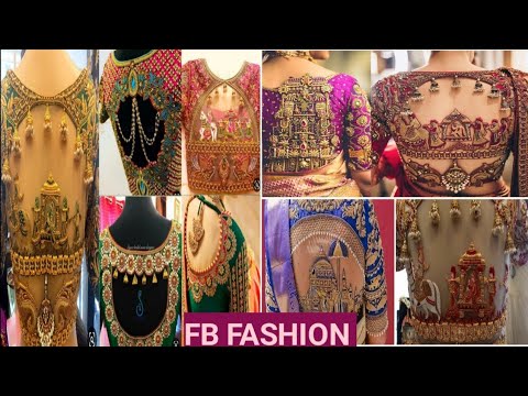 30South Indian bridal blouse design 2021//Royal blouse design ideas//pittu saree blouse design ideas