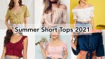Latest Summer Short Top Design 2021|Crop Top Design For Girls|Summer Lightweight Top|Jeans Tops|Jins