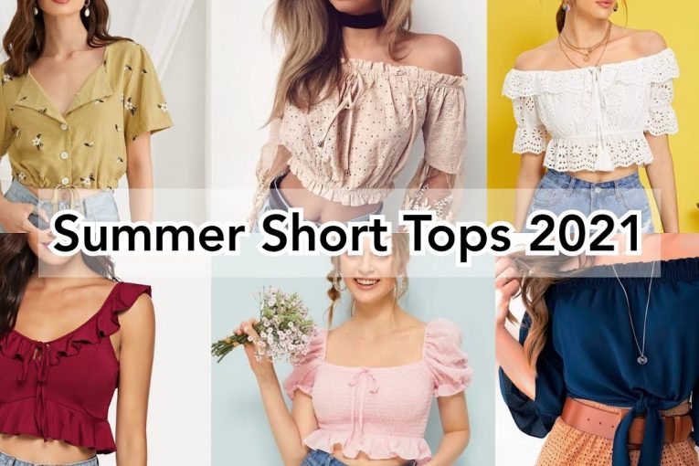 Latest Summer Short Top Design 2021|Crop Top Design For Girls|Summer Lightweight Top|Jeans Tops|Jins