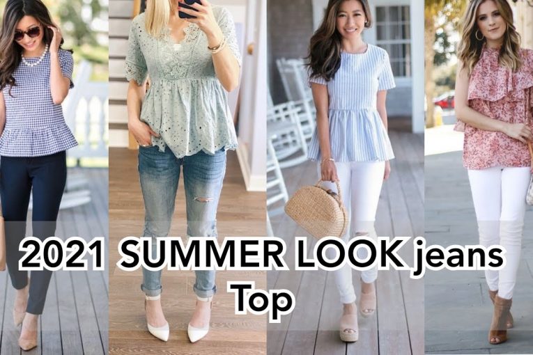 Latest Girls Jeans Top & Shoes Design Ideas 2021| Jeans Top| Summer Ideas|Jins Tops|Denim Jeans|Jins