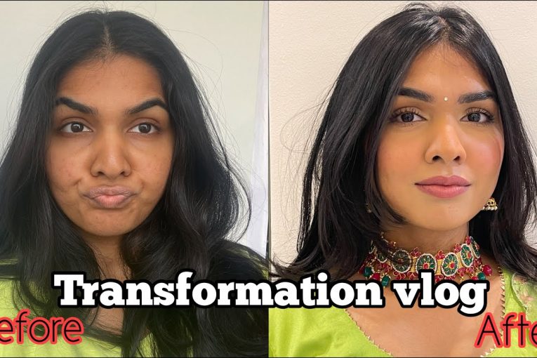 Transforming myself from 0 -100| vlog || Hair makeover