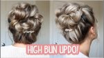 HOW TO: HIGH BUN UPDO — Wedding, Bridesmaid, Prom, Special Occasion Hairstyle