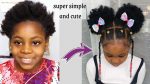 Perfect Hairstyle For Any Occasion . Hairstyle for Toddlers/kid/little black Girls with short Hair