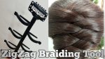 Beautiful ZigZag look Braiding Tool || HairStyling Tools || Without Bobby Pins || HairStyle Matters