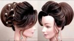 Cute hairstyles for medium&long hair || Hair inspiration || Bridal hairstyle tutorial || High bun