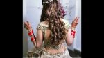 Fancy Wedding hairstyle for girls #shorts