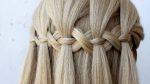 Reverse CHAIN Waterfall Braid Tutorial by Another Braid