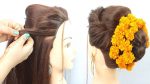 easy bridal juda hairstyle | bridal bun hairstyle for party | new hairstyle | quick hairstyle
