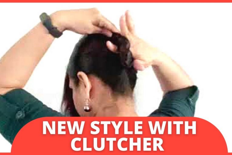 Clutcher hairstyle for summer | New Clutcher bun hairstyle | Easy Clutcher hairstyle | #hairstyles