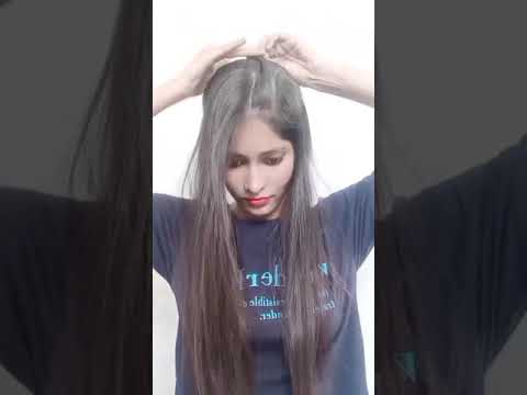 Cute Ponytail hairstyle for college girls | #easyhairstyles #shorts #shortvideo