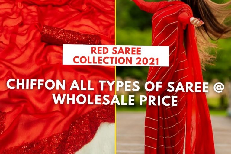 Red saree collection || Red saree collection 2021 || Red sarees 2021