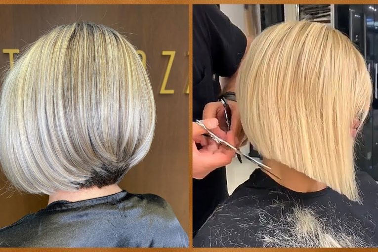 Модные стрижки боб каре  Длинный боб  Fashionable haircuts bob square  Long bob