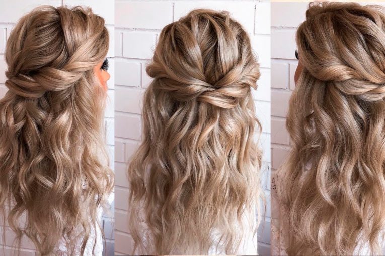 Wedding hairstyle | Прическа Мальвинка