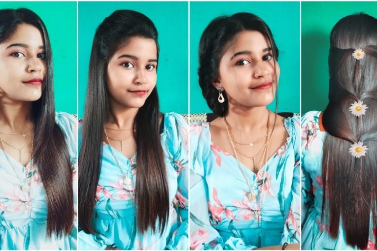 6 Easy Hairstyle for open hair ||Cute Hairstyle Part 1  || Mousumi Kumar