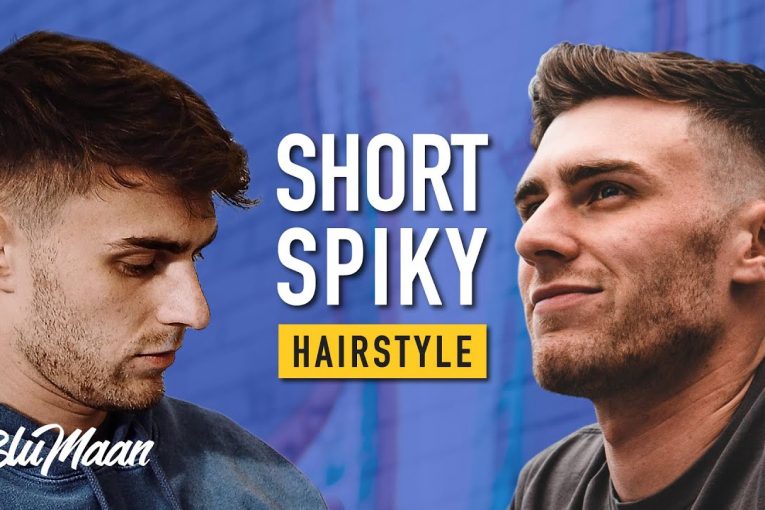 Spiky Textured Quiff Hairstyle | Short Mens Hair 2021