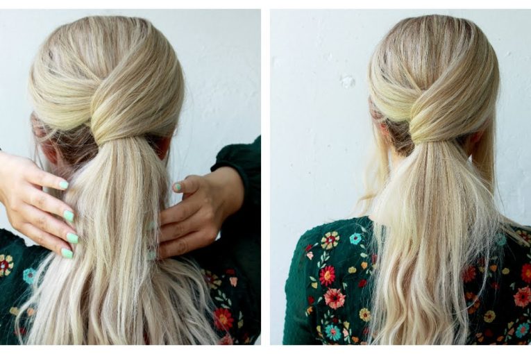 Simple Ponytail Hack by Another Braid #shorts