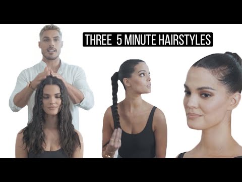 Three 5 Minute Hairstyles For The Summer