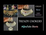 || Bridal Jewellery-Chokers || #Shorts || #OSRPTrendzz ||Latest 1g gold Chokers ||