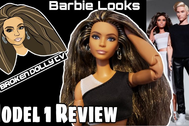 MODEL 1- SIGNATURE BARBIE LOOKS  HISPANIC MADE TO MOVE DOLL REVIEW & DETAILS