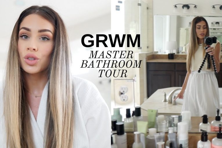 GRWM | MASTER BATHROOM TOUR