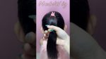 Fancy high ponytail braid tutorial. -0583