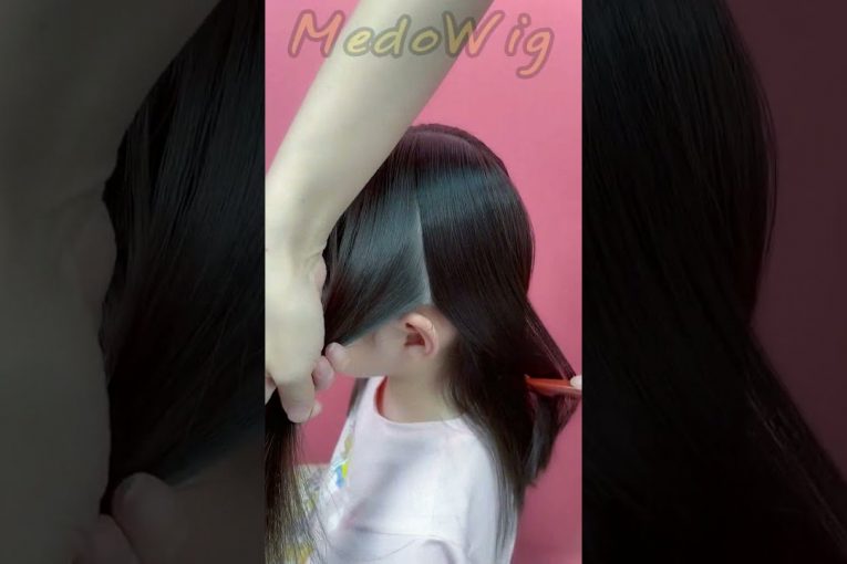 Super beautiful double ponytail hairstyle tutorial. -0593