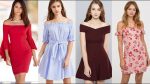 Latest Off Shoulder Western Dresses | Western Midi Frock | Dress Styles
