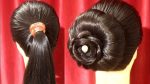 Gorgeous Big bun hairstyle for wedding/party for ladies saree/Gown | easy juda hairstyle
