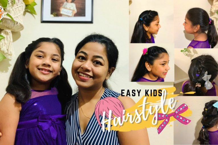 5 Easy Hairstyles for Little Girls | Easy Kids Hairstyle | Bengali Vlog