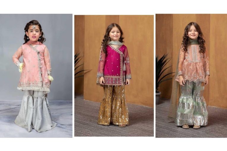 Latest Kids sharara suit designs || Little girls dress design #shararadesign #kidsdress #partywears