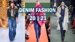 Джинсы Деним Осень Зима 2020-2021 | Модные джинсы и их тренды 2020-2021