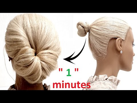 5 САМЫХ БЫСТРЫХ ПУЧКОВ на РЕДКИЕ и ТОНКИЕ ВОЛОСЫ. 5 FASTEST Bunches for RARE and THIN HAIR.