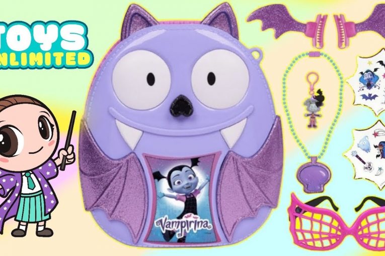 Unboxing Vampirina's Bootastic Backpack with Play Activities