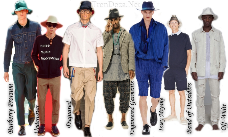 Шляпная мужская мода весна лето 2015