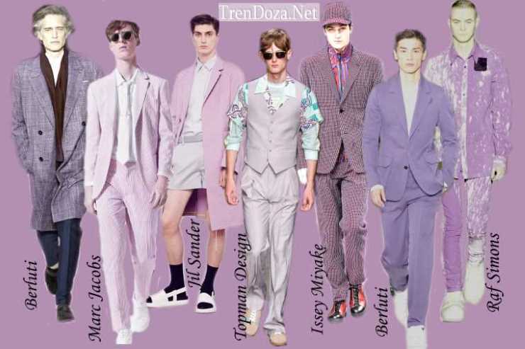 Lavender Herb - модный мужской цвет весны 2015 года