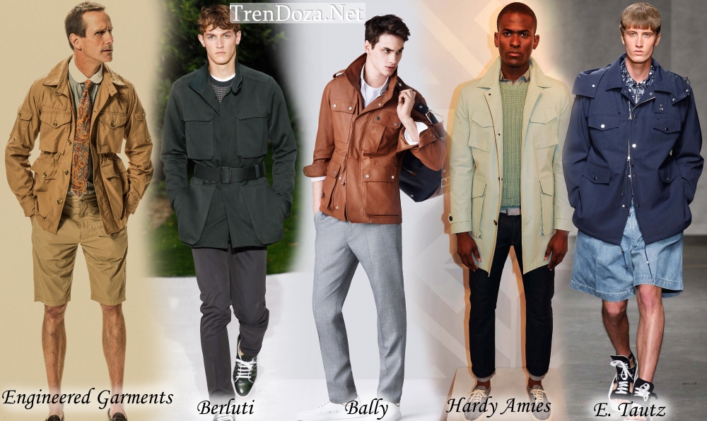 Мужские куртки 2015 с накладными карманами