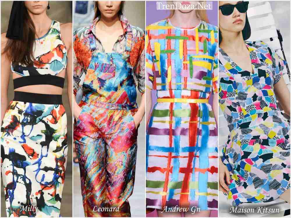 Модные принты весна лето 2015 года — обзор трендов
