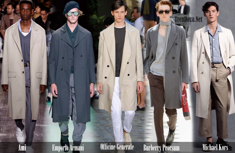 Классические мужские пальто весна 2016