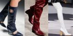 Модные сапоги на зиму 2017: яркий взрыв стилей и цветов