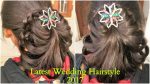 Simple Hairstyle for Wedding | Medium & Long Hair Bridal Hairstyle ( 2017 )