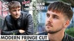 Fringe Cut Hairstyle ★ Men’s hair trends 2017 ★ New Hair Fashion