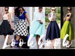 How To Style Swing Skirts 2017 Fashion Trends | Lookbook