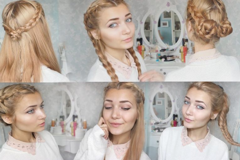 4 Cute Braid Back To School Hairstyles