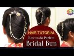 Perfect Wedding Hairstyle  For Beautiful Brides // Bridal hairstyle  tutorial- 2017  — YouTube .